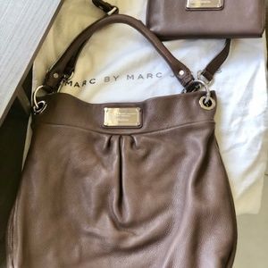 Marc Jacobs Classic Q Vertical Hobo and Wallet